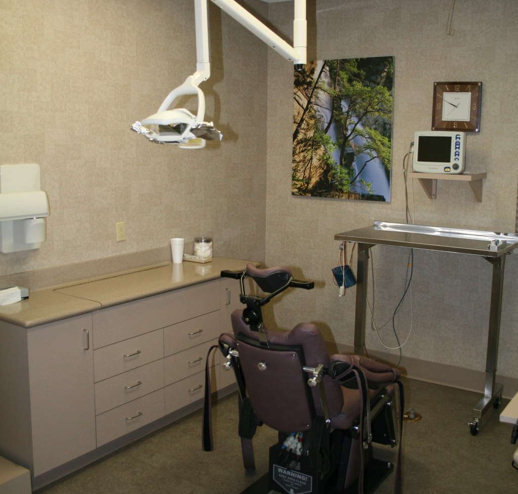 An image of the dental chair